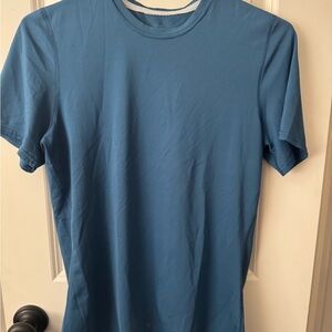 Patagonia Women's Baselayer Ocean Blue Short Sleeve Tee